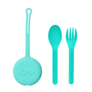 Omiebox 配套叉勺餐具 OmiePod - 薄荷绿