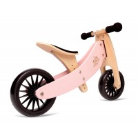 Kinderfeets Tiny Tot PLUS 2-in-1 Bike Rose  (DISPATCH WITHIN 2-5 WORKING DAYS) 
