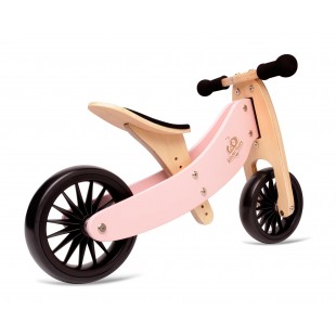 Kinderfeets Tiny Tot PLUS 2-in-1 Bike Rose  (DISPATCH WITHIN 2-5 WORKING DAYS) 