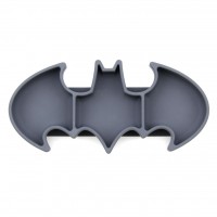 Bumkins 儿童餐盘分格吸盘碗 - 用量大 吸力大 -蝙蝠侠