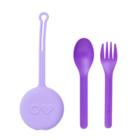 Omiebox 配套叉勺餐具 OmiePod - 紫丁香