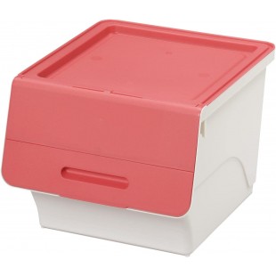 Japan SQU Flip Lid Storage Container - Pink(pick up only)
