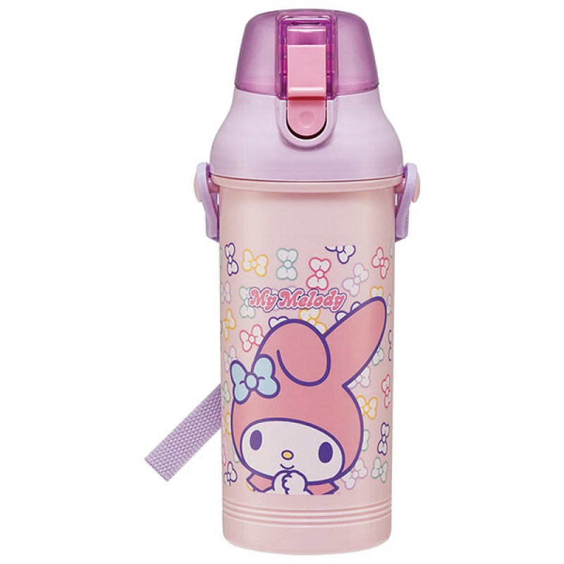 Skater Drink Bottle 480ml (Kuromi)